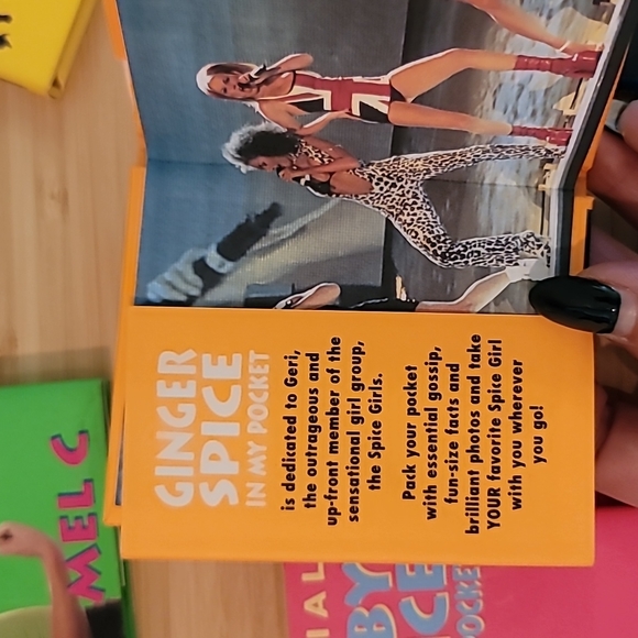 Spice Girls In My Pocket Books Full Set 1997 - Picture 4 of 5